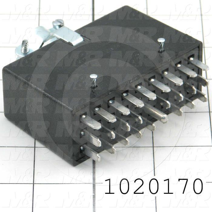 Connector, Cable Plug, 27-Pin, TWISTLOCK Terminal, 5.08MM