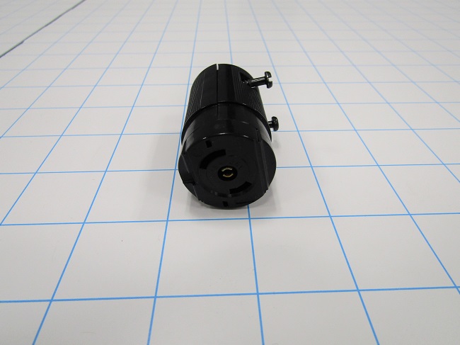 Connector for Power, Male Plug, 2 Poles, 3 Wires, 125V, 15A