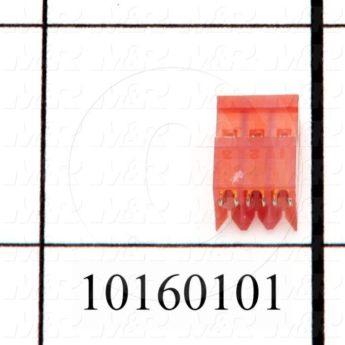 Connector, HARAX, Female Socket, 3-Contact, TWISTLOCK Terminal, 5.08MM, 400VAC, 15A