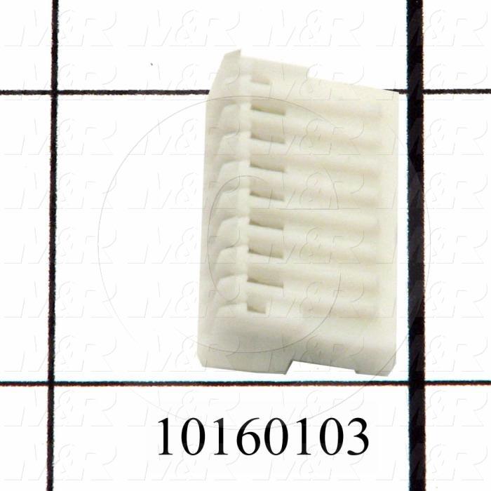 Connector, HARAX, Female Socket, 9-Contact, TWISTLOCK Terminal, 5.08MM, 400VAC, 15A