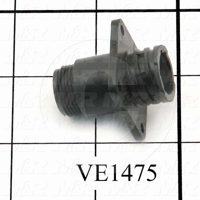 Connector, HARAX, Male, 4-Position, TWISTLOCK Terminal, 5.08MM, 400VAC, 15A