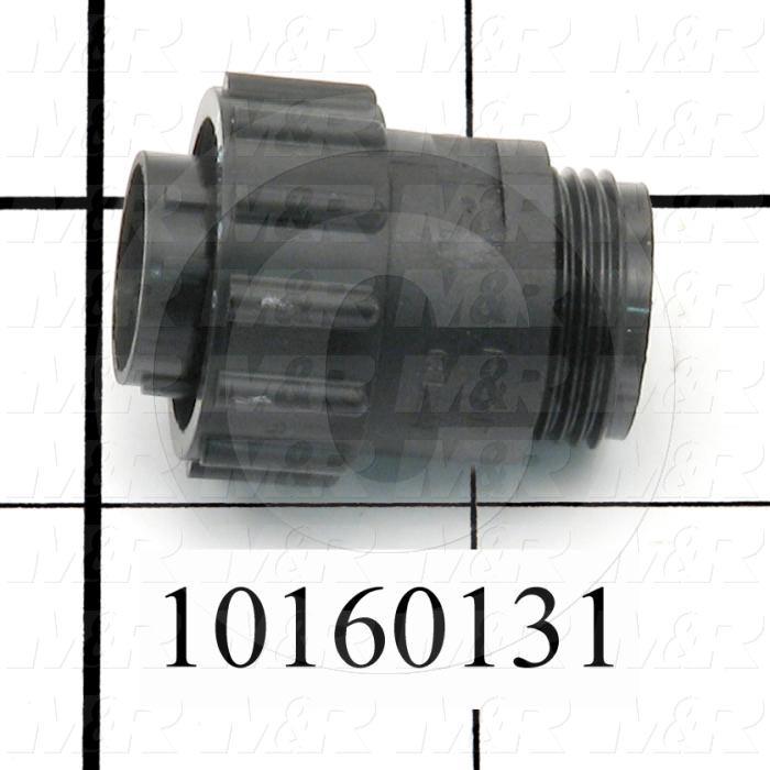 Connector, HARAX, Male, 7-Pin, TWISTLOCK Terminal, 5.08MM, 400VAC, 15A, Size 13