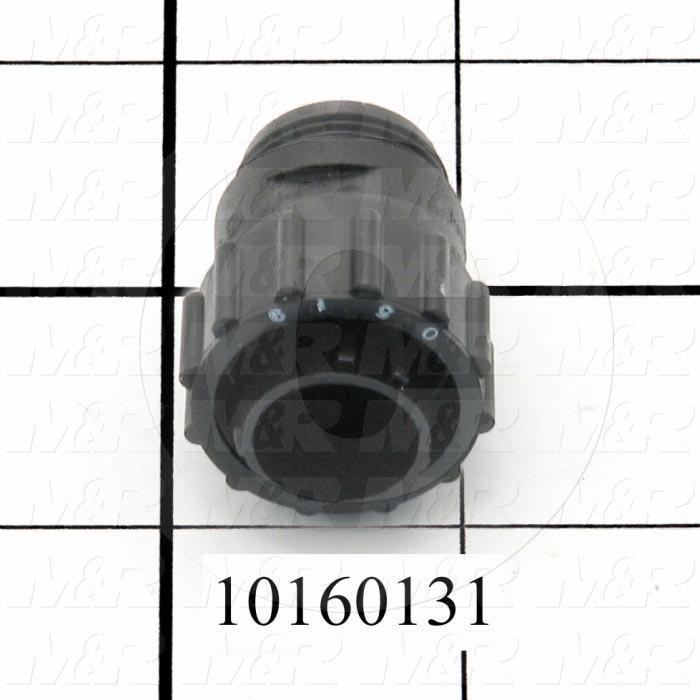 Connector, HARAX, Male, 7-Pin, TWISTLOCK Terminal, 5.08MM, 400VAC, 15A, Size 13