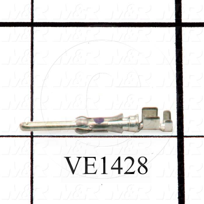 Connector Part, Pin, 18-14AWG
