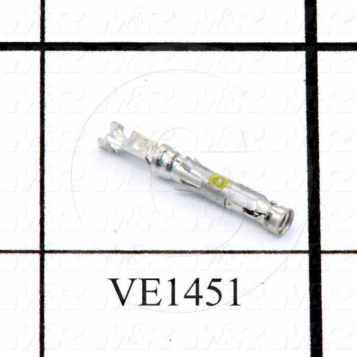 Connector Part, Socket, 24-20AWG