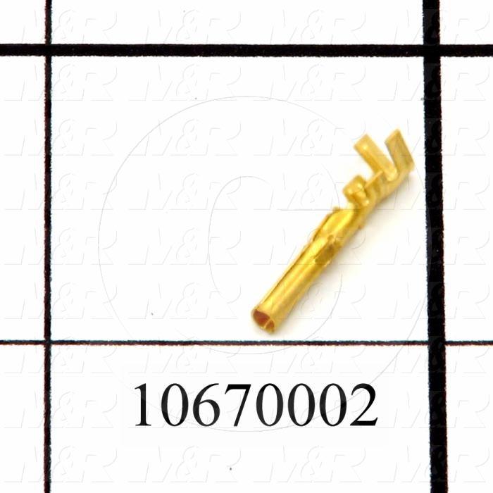 Connector Part, Socket, Gold