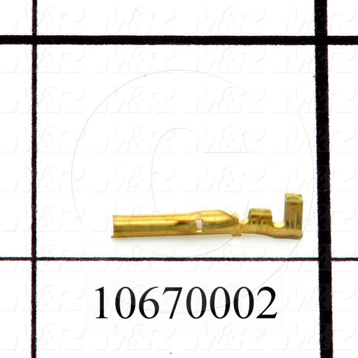 Connector Part, Socket, Gold