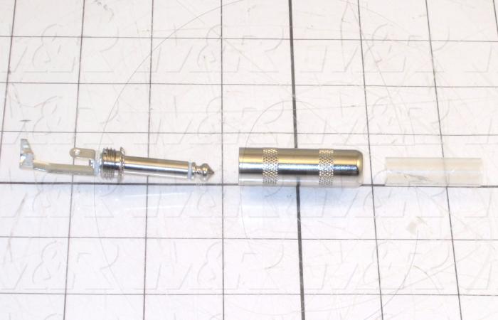 Connector, Phone Plug, Male, 2 poles, Screw Terminal