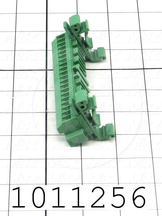 Connector, Socket, 20-Contact, Screw Terminal, 5.08MM, 250V, 12A