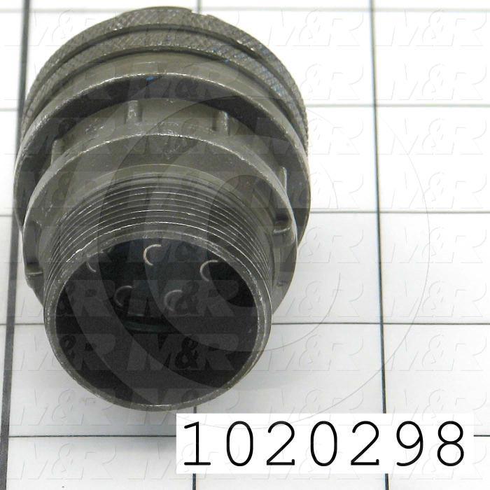 Connector, Straight, Female Socket, 8-Pin, TWISTLOCK Terminal, 5.08MM, 400VAC, 15A