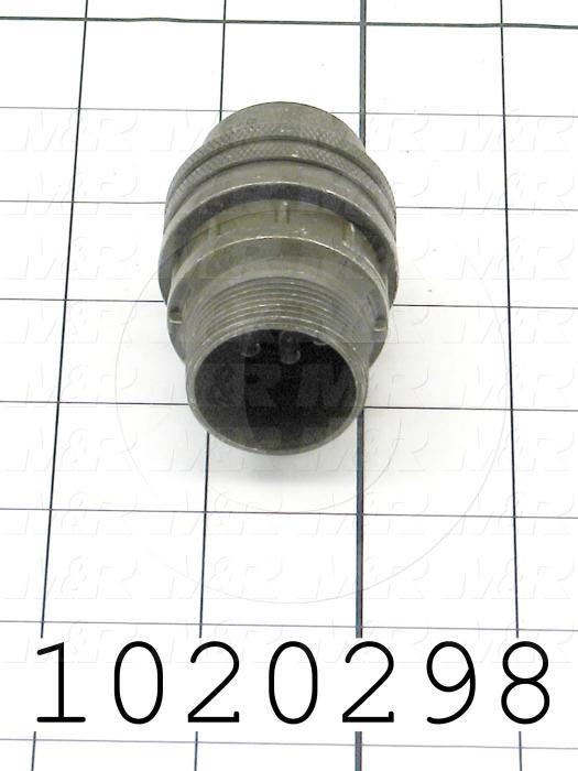 Connector, Straight, Female Socket, 8-Pin, TWISTLOCK Terminal, 5.08MM, 400VAC, 15A