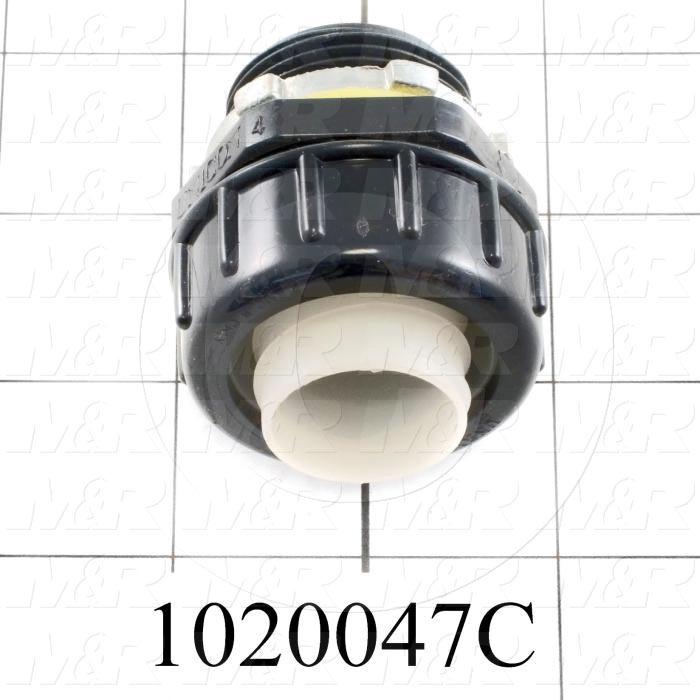 Connector, Straight, TWISTLOCK Terminal, 3/8", 1/2"NPT, 400VAC, 15A