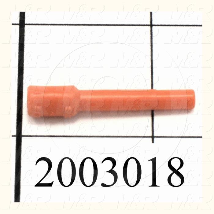 Connectors & Multi-connectors, Plug Type, 5/32" Port In, 1 Quantity Out