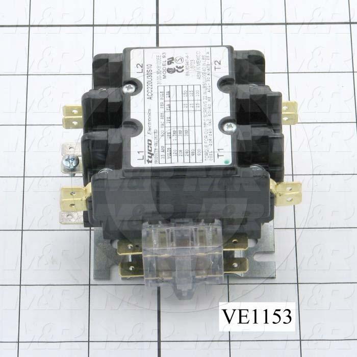 Contactor, 25A, 240VAC