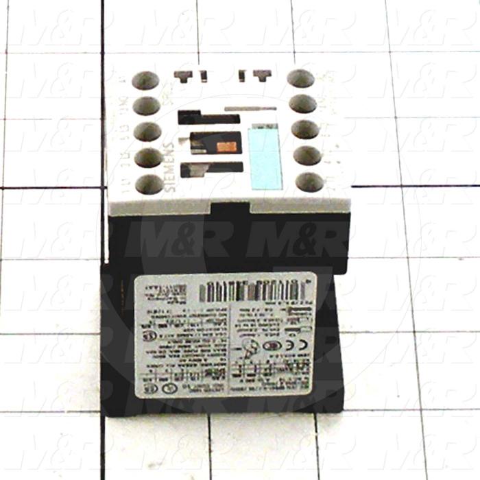Contactor, 3 Poles, 120VAC Coil, 20A, 1.5 HP @ 3PH 200VAC, 575VAC, 3 HP @ 3PH 460VAC, 1 NO Contacts, Screw Terminal Connection