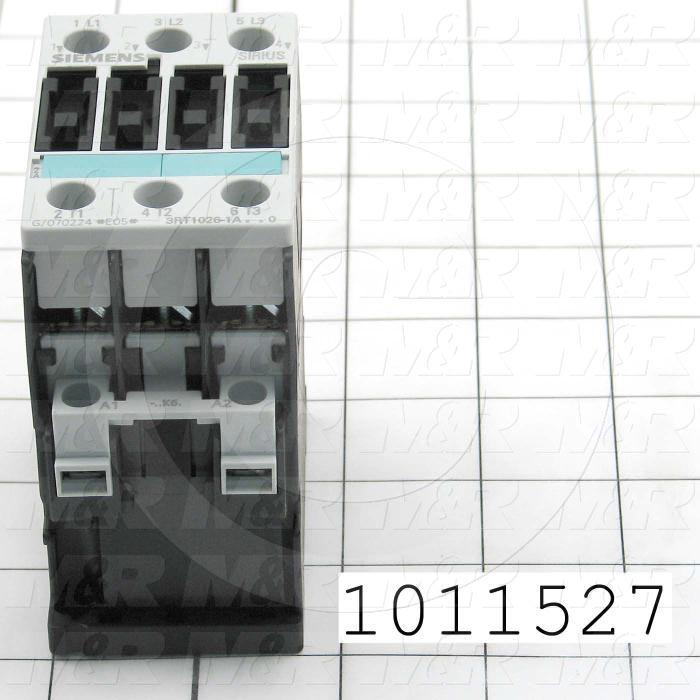 Contactor, 3 Poles, 120VAC Coil, 35A, 7.5 HP @ 3PH 200VAC, 575VAC, 15 HP @ 3PH 460VAC, Screw Terminal Connection