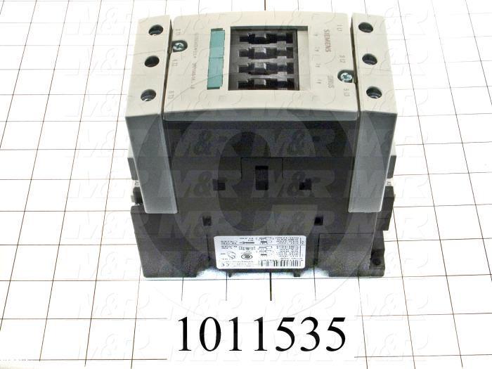 Contactor, 3 Poles, 208VAC Coil, 105A, 25 HP @ 3PH 200VAC, 575VAC, 60 HP @ 3PH 460VAC, Screw Terminal Connection