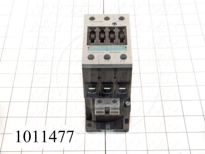 Contactor, 3 Poles, 240VAC Coil, 45A, 10 HP @ 3PH 200VAC, 575VAC, 25 HP @ 3PH 460VAC, Screw Terminal Connection