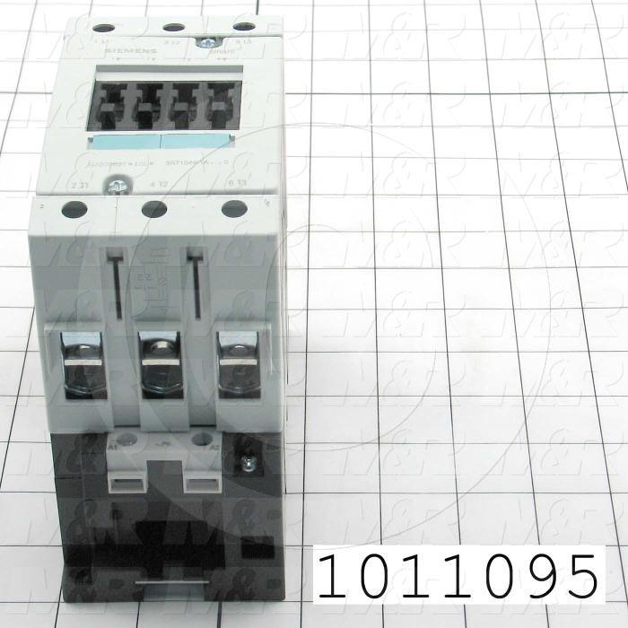 Contactor, 3 Poles, 240VAC Coil, 90A, 20 HP @ 3PH 200VAC, 575VAC, 50HP HP @ 3PH 460VAC, Screw Terminal Connection