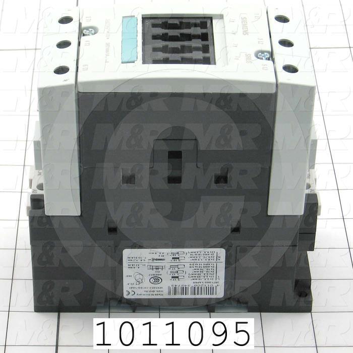 Contactor, 3 Poles, 240VAC Coil, 90A, 20 HP @ 3PH 200VAC, 575VAC, 50HP HP @ 3PH 460VAC, Screw Terminal Connection