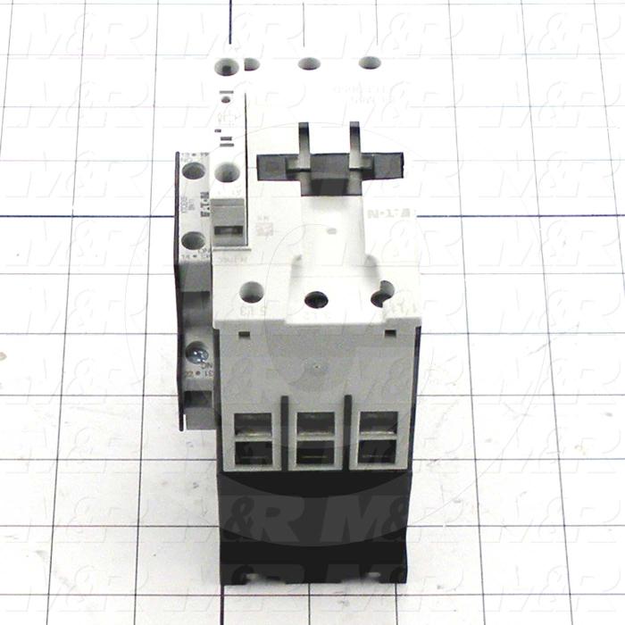 Contactor, 3 Poles, 24VDC Coil, 65A, 20 HP @ 3PH 200VAC, 50HP HP @ 3PH 460VAC, Screw Terminal Connection