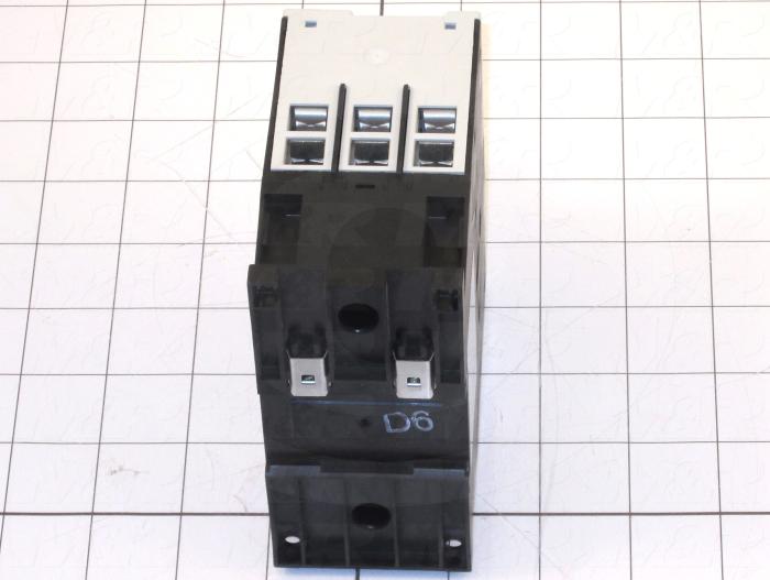 Contactor, 3 Poles, 24VDC Coil, 85A, 15 HP @ 3PH 200VAC, 575VAC, 30 HP @ 3PH 460VAC, Screw Terminal Connection