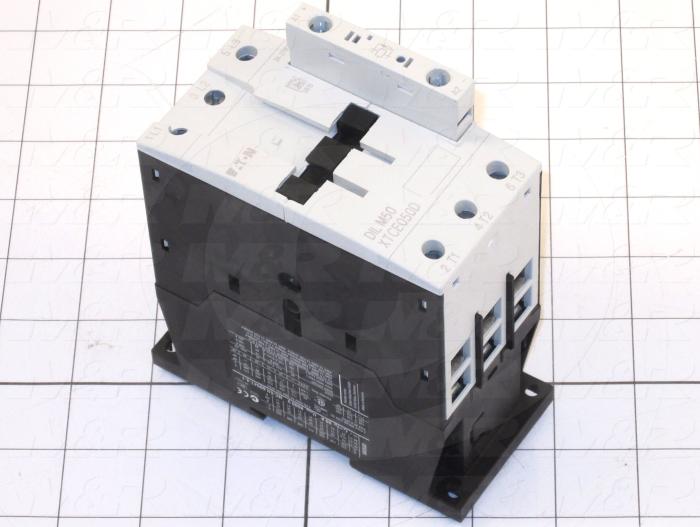 Contactor, 3 Poles, 24VDC Coil, 85A, 15 HP @ 3PH 200VAC, 575VAC, 30 HP @ 3PH 460VAC, Screw Terminal Connection