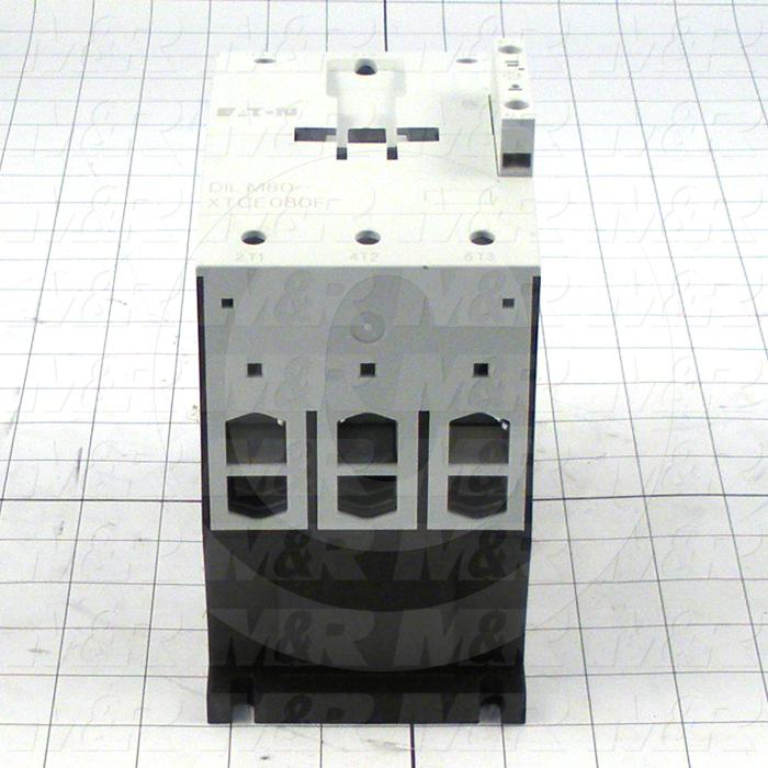 Contactor, 3 Poles, 24VDC Coil, 85A, 60 HP @ 3PH 460VAC, Screw Terminal Connection
