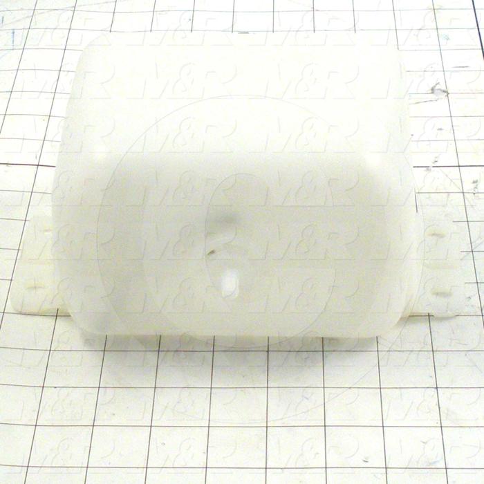 Containers, Bottles & Accessories, Multi-Purpose Tank, 8.00 in. Width, 4.50 in. Depth, 6.00 in. Height, 2 qt. Capacity, Clear Color, Includes Threaded Cup & Straight Fitting For 1/4" Hose