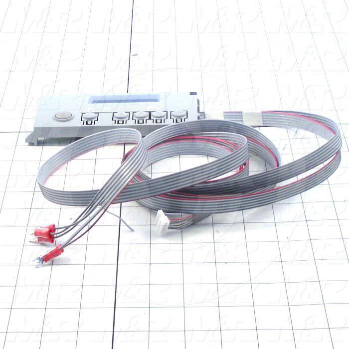 Control Panel Assembly, With Hardware, For Printer 4880