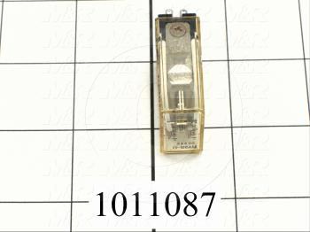 Control Relay, 2 Poles, 24VDC Coil Voltage, DPDT