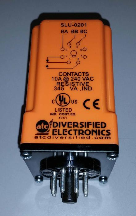Control Relay, UNIVERSAL PHASE MONITOR, 10A
