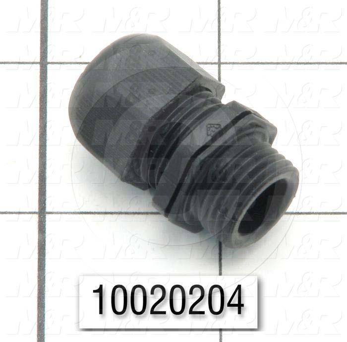Cord Grip, 5/8" Conduit Size, 0.250"-0.340" Cord Diameter Range