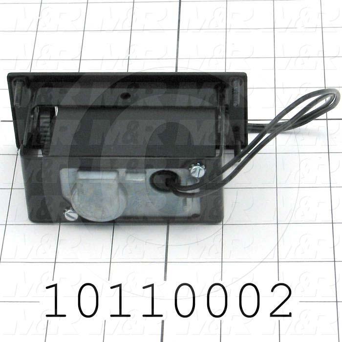 Counters, Resettable Counter, 6 Number of Digits, 115VAC, Knob Reset, Panel Mounting