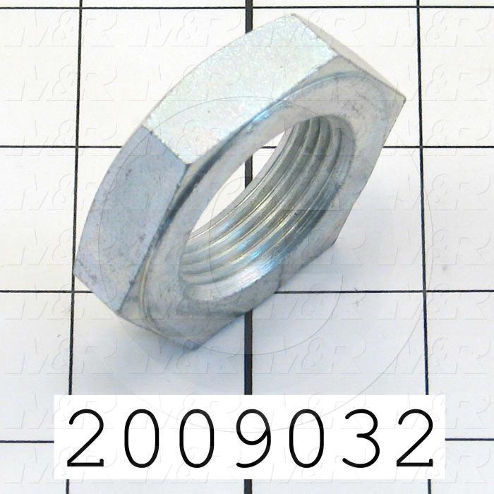 Cylinder Accessories, 1/4"-20 Thread Size, Mounting Nut, Used for Bimba Cylinders