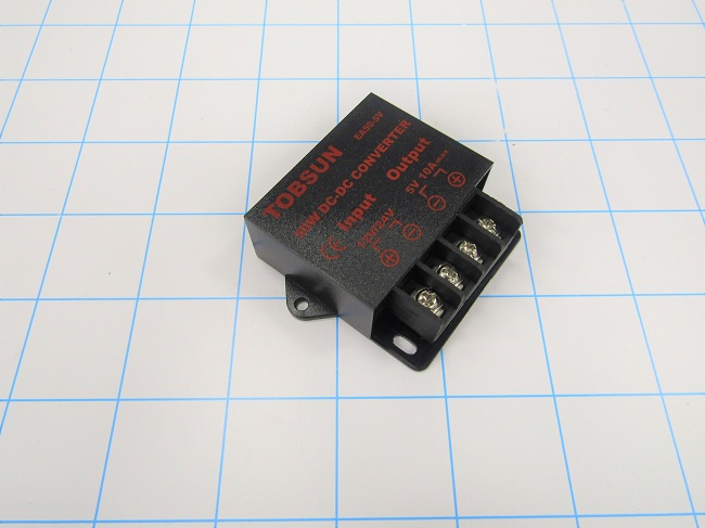 DC/DC Converter, 12/24VDC, 50W, 5VDC Output Voltage