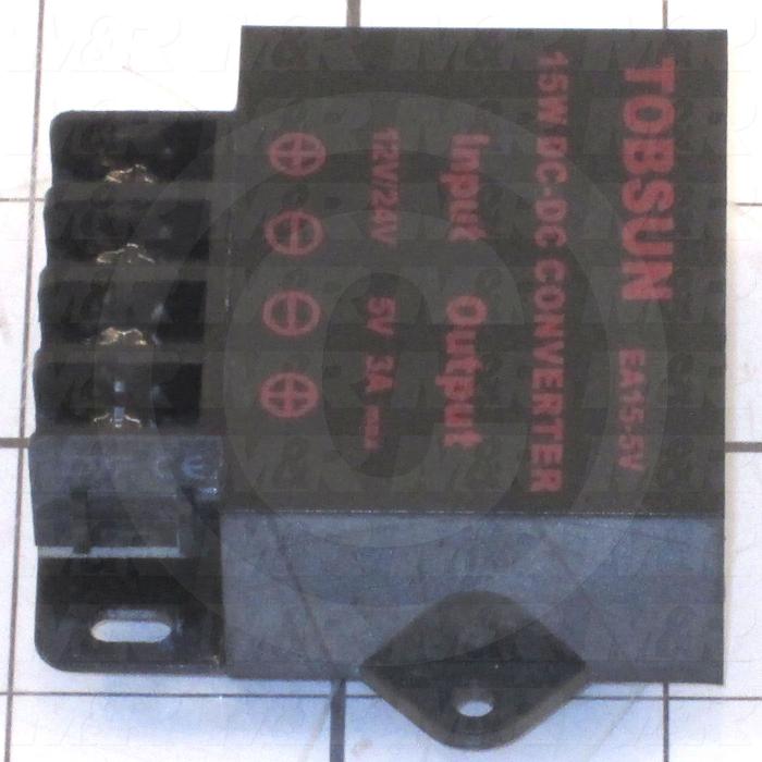 DC/DC Converter, 24VDC, 3W, 5VDC Output Voltage, 0.6A Output Current