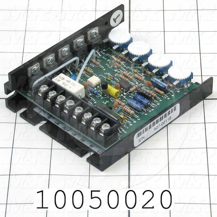 DC Drive, 1/8-1/2HP, 120/240V, 90/180VDC Output Voltage