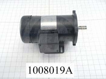 DC Motor, 1/2HP, 56C Frame, 1750 RPM, 90VDC, 5A
