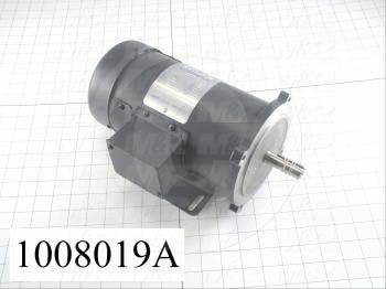 DC Motor, 1/2HP, 56C Frame, 1750 RPM, 90VDC, 5A