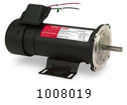 DC Motor, 1/2HP, 56C Frame, 1750 RPM, 90VDC