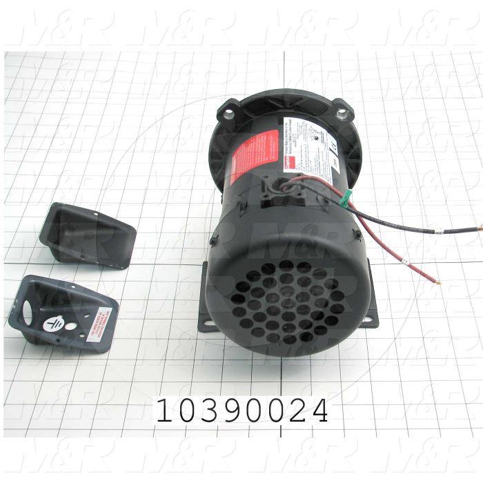 DC Motor, 1/4HP, 1725 RPM, 90VDC