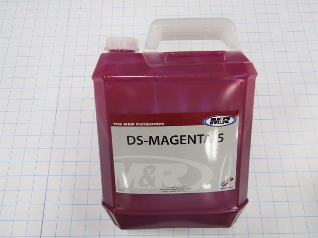 Digital Squeegee (DS) - Hybrid, M&R Brand, 1 Liter Size, Digital Squeegee Magenta Ink