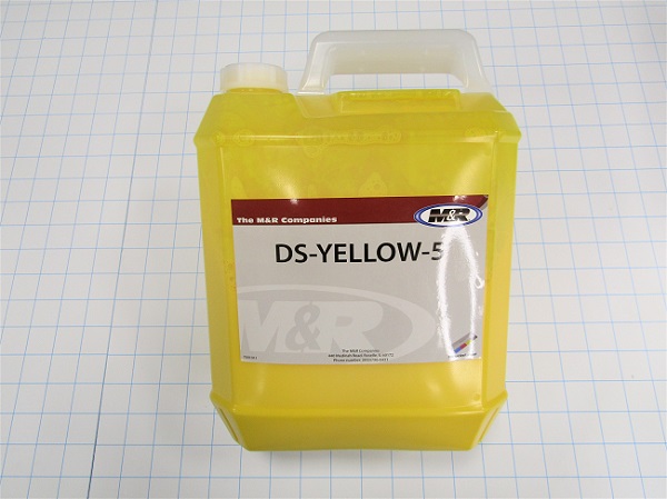 Digital Squeegee (DS) - Hybrid, M&R Brand, 1 Liter Size, Digital Squeegee Yellow Ink