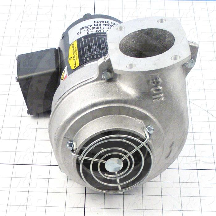 Direct Drive, Max. RPM 3450, Voltage 190-220/380/440V, Motor HP 1/12 hp