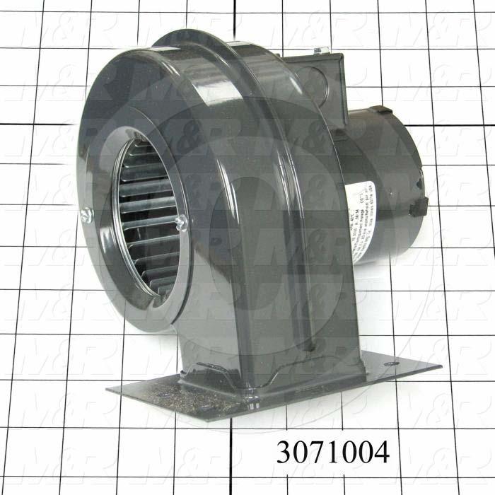 Direct Drive, Wheel Diameter 3-3/4", Max. RPM 2880, Voltage 230V 50/60HZ 1PH, With Thermal Protection, Temperature Rating 104F, Max. Air flow 133CFM