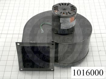 Direct Drive, Wheel Diameter 5-1/4", Max. RPM 1610, Voltage 230V 1PH 60Hz, With Thermal Protection, Temperature Rating 104F, Max. Air flow 265CFM