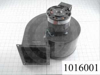 Direct Drive, Wheel Diameter 6-5/16", Max. RPM 1570, Voltage 230V 1PH 60Hz, With Thermal Protection, Temperature Rating 104F, Max. Air flow 495CFM