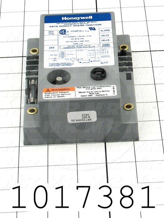 Direct Spark Ignition Module, 24VAC, 60Hz, 6 sec Lockout