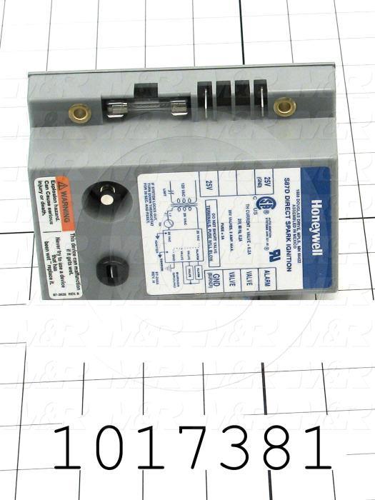 Direct Spark Ignition Module, 24VAC, 60Hz, 6 sec Lockout